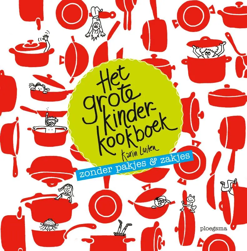 Cover van Het grote kinderkookboek