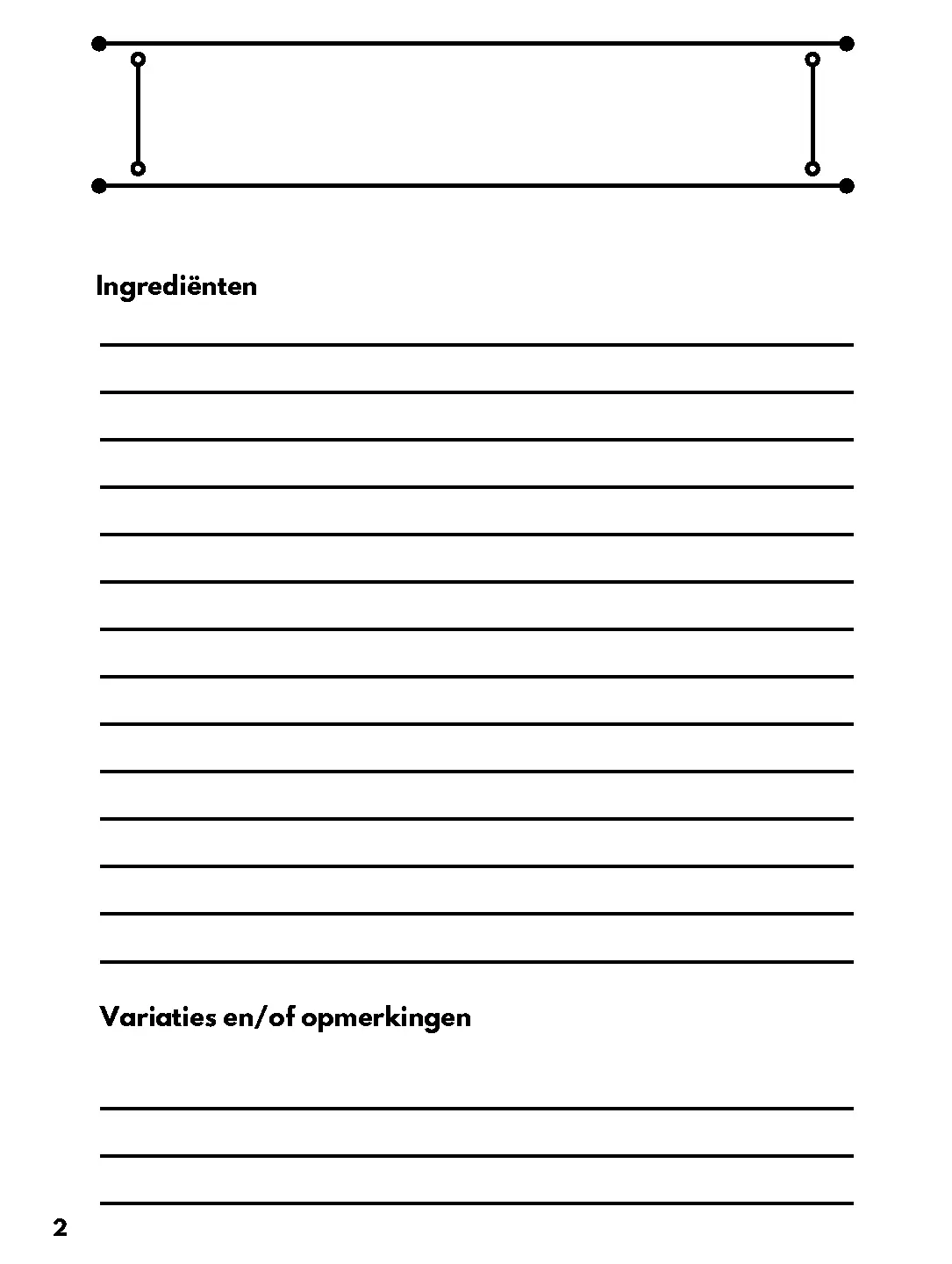 Voorbeeld pagina