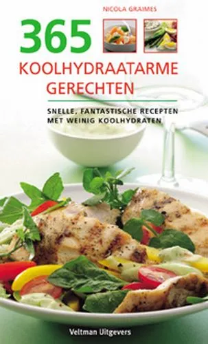 Cover van 365 koolhydraatarme recepten