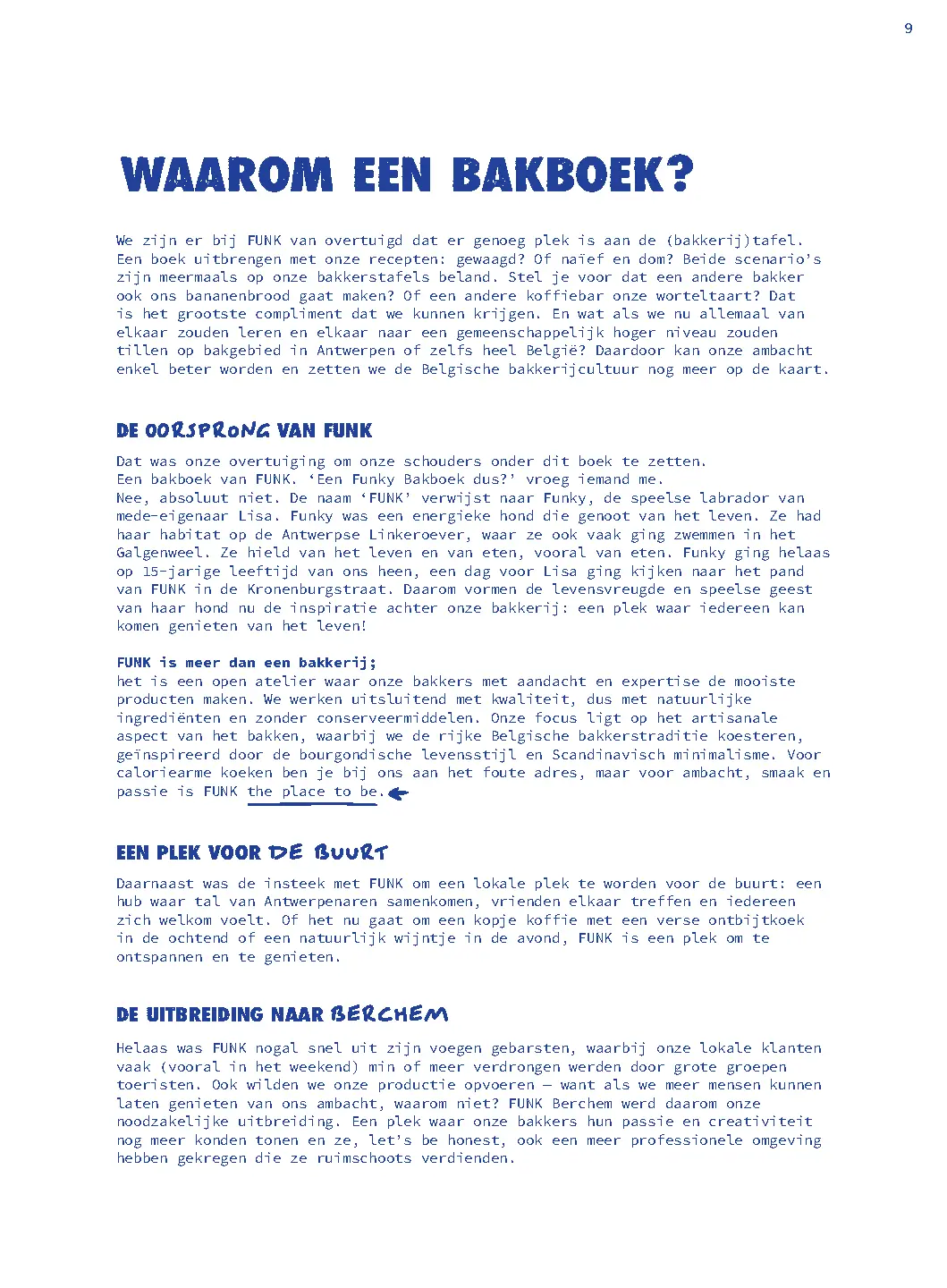 Voorbeeld pagina