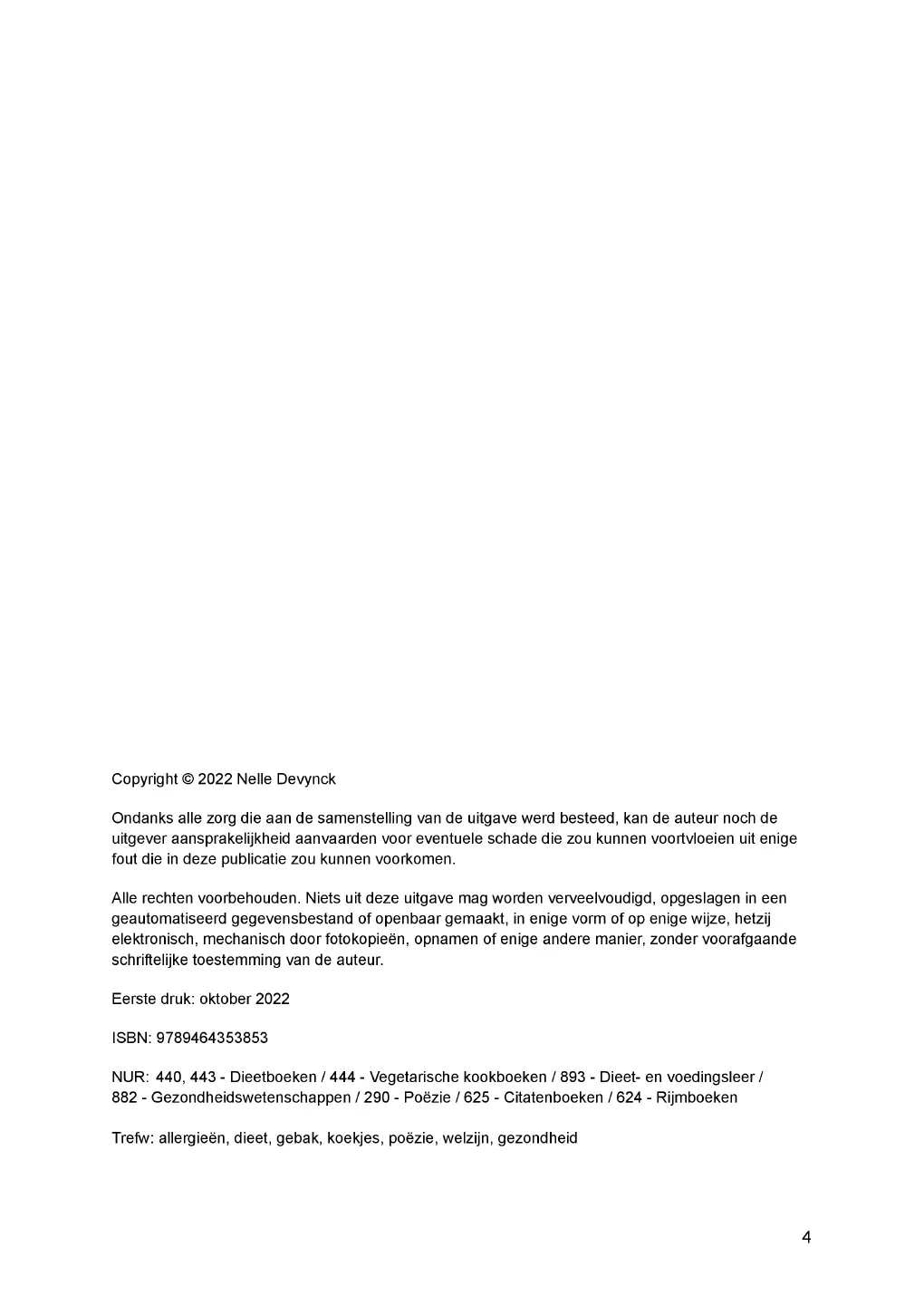 Voorbeeld pagina