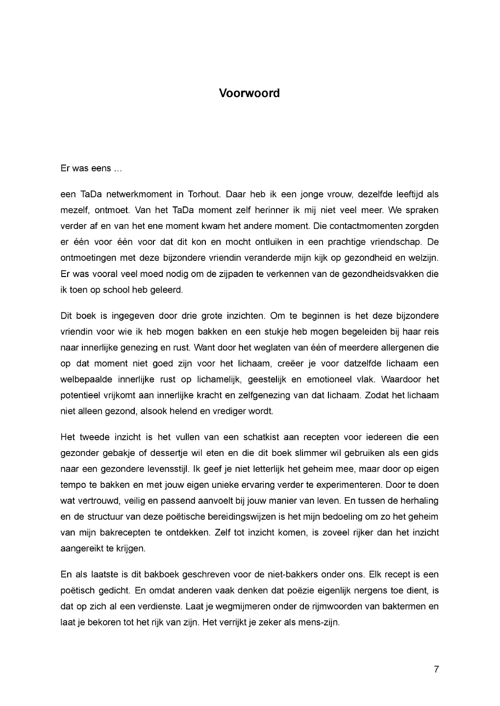 Voorbeeld pagina