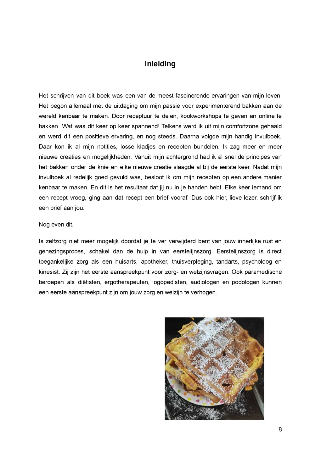 Voorbeeld pagina
