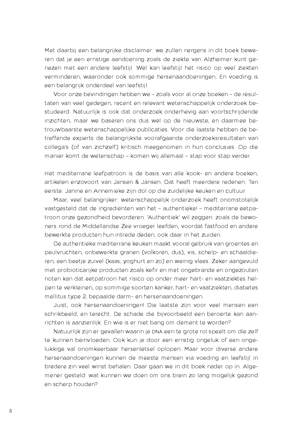 Voorbeeld pagina