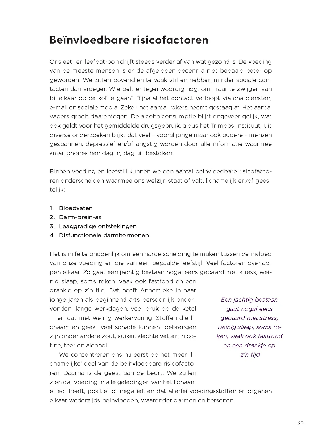Voorbeeld pagina