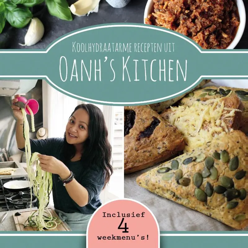 Cover van Koolhydraatarme recepten uit Oanh's Kitchen