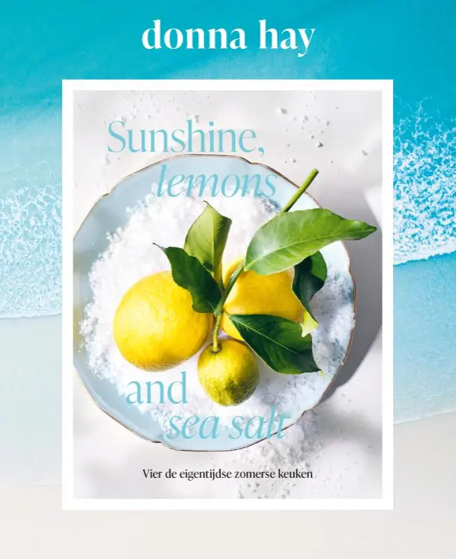 Cover van Sunshine, lemons and sea salt