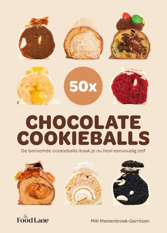 Cover van 50x Chocolatecookieballs