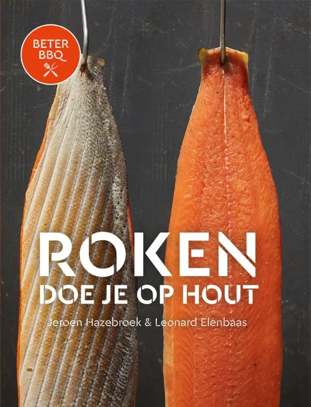 Cover van BeterBBQ - Roken doe je op hout