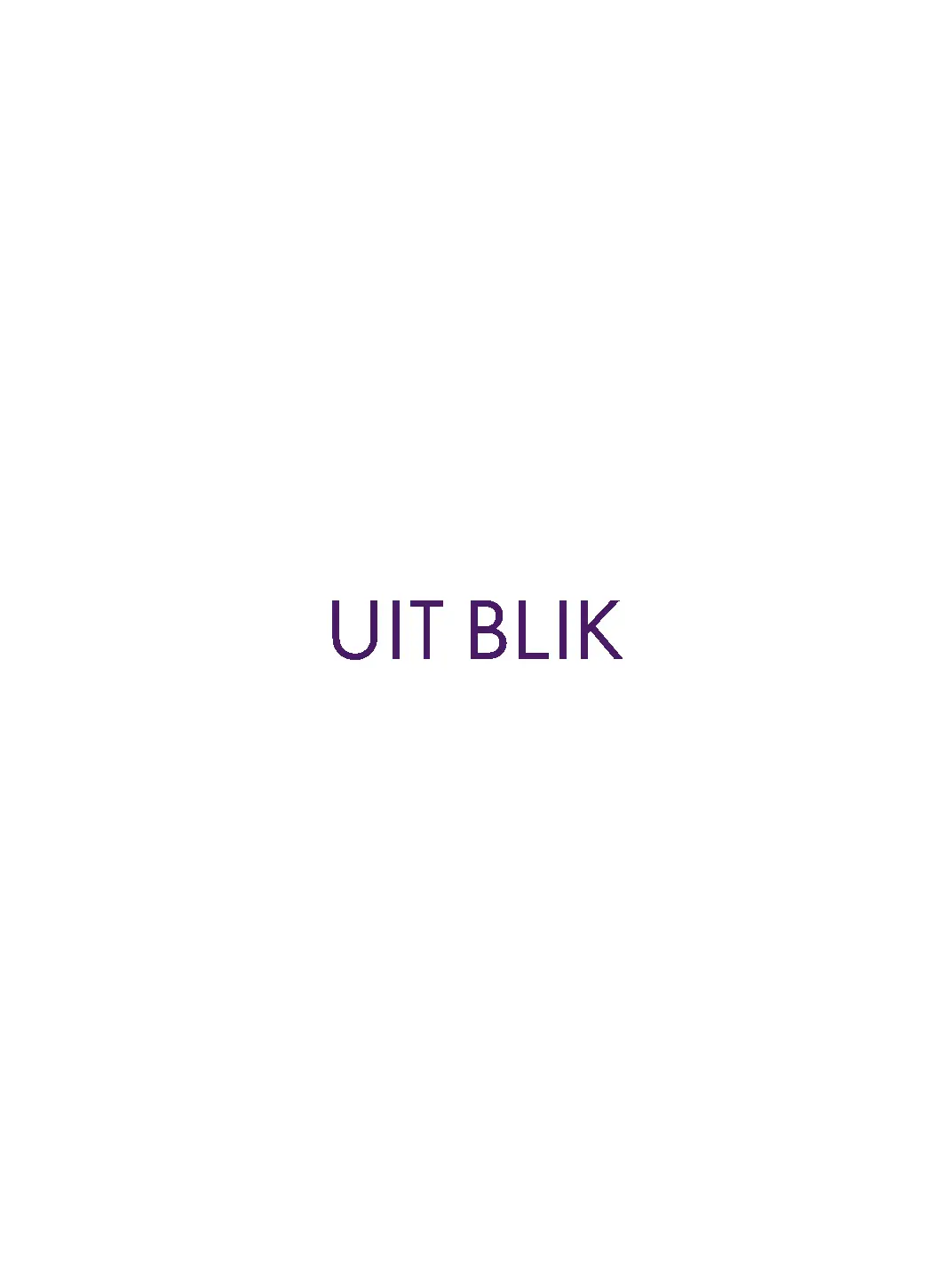 Voorbeeld pagina