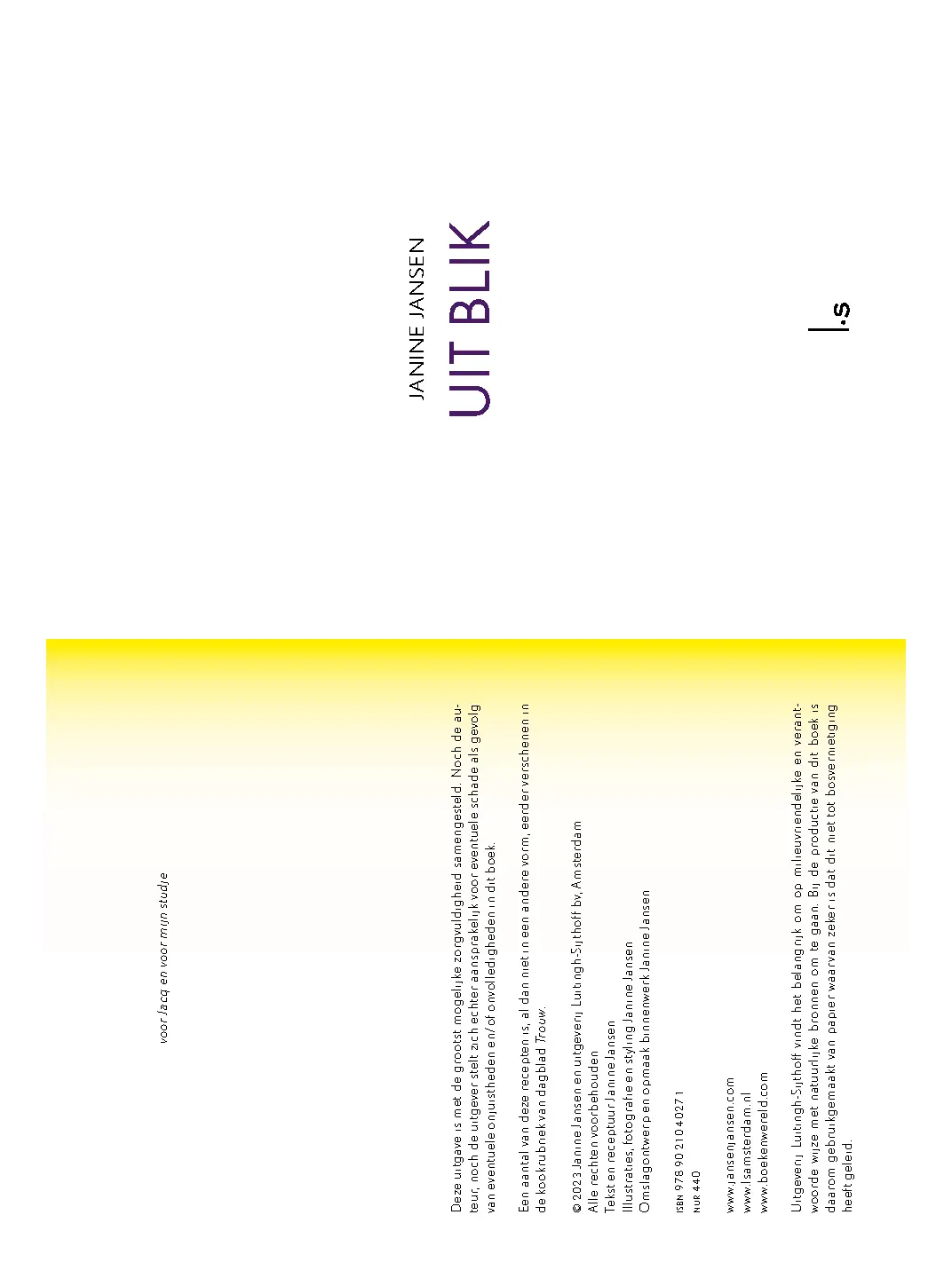 Voorbeeld pagina