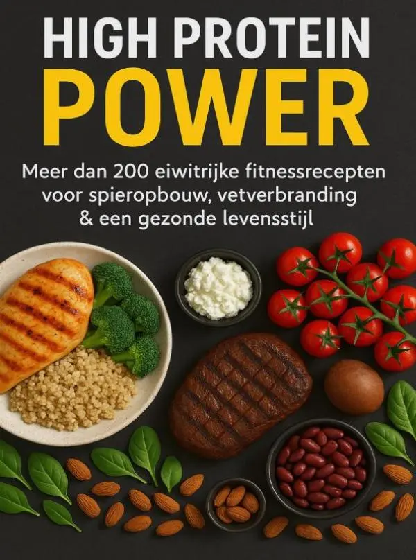Cover van High Protein Power: Meer dan 200 eiwitrijke fitnessrecepten voor spieropbouw, vetverbranding & een gezonde levensstijl