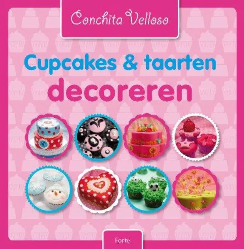 Cover van Cupcakes & taarten decoreren