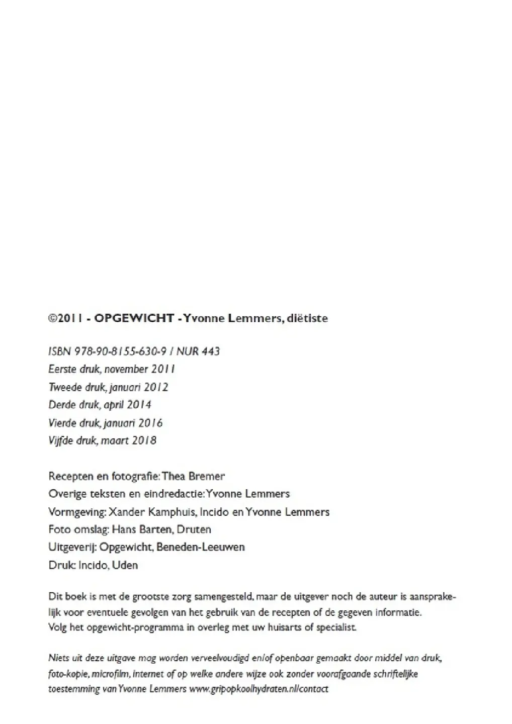 Voorbeeld pagina