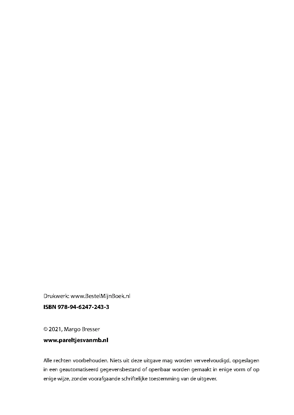 Voorbeeld pagina