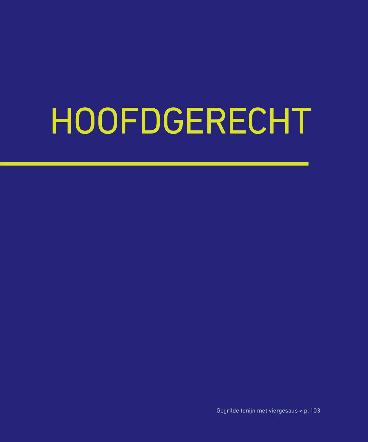 Voorbeeld pagina