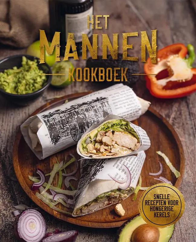 Cover van Het mannenkookboek