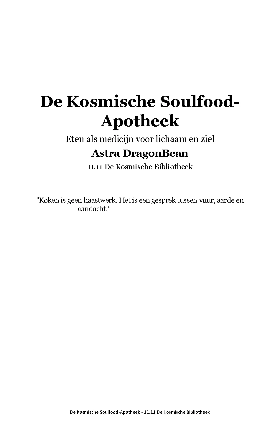 Voorbeeld pagina