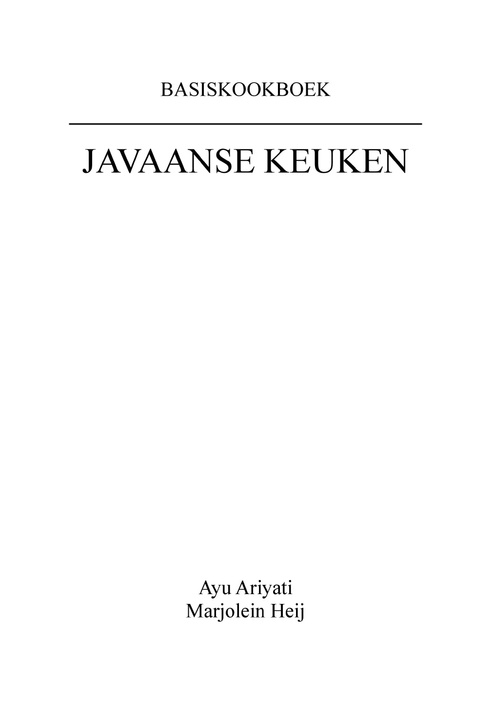 Voorbeeld pagina
