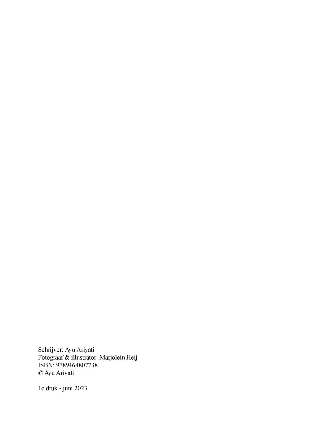 Voorbeeld pagina