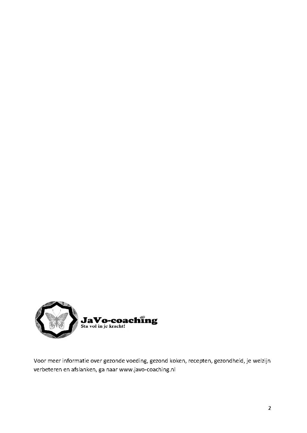 Voorbeeld pagina