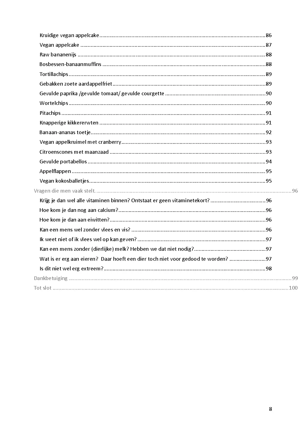 Voorbeeld pagina