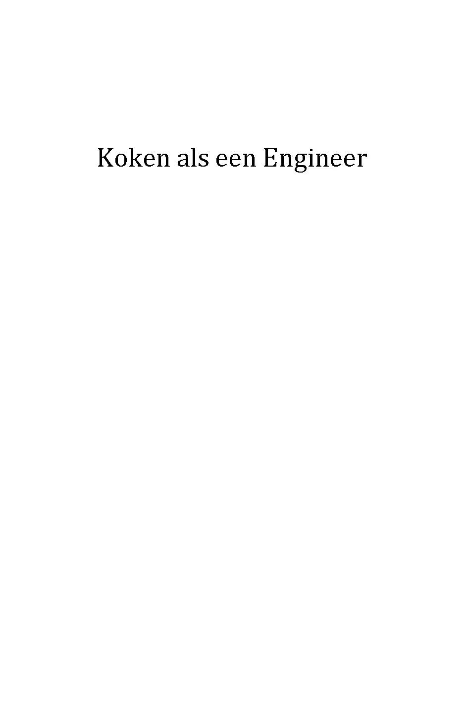Voorbeeld pagina