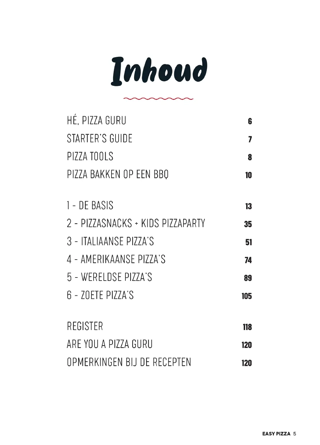 Voorbeeld pagina