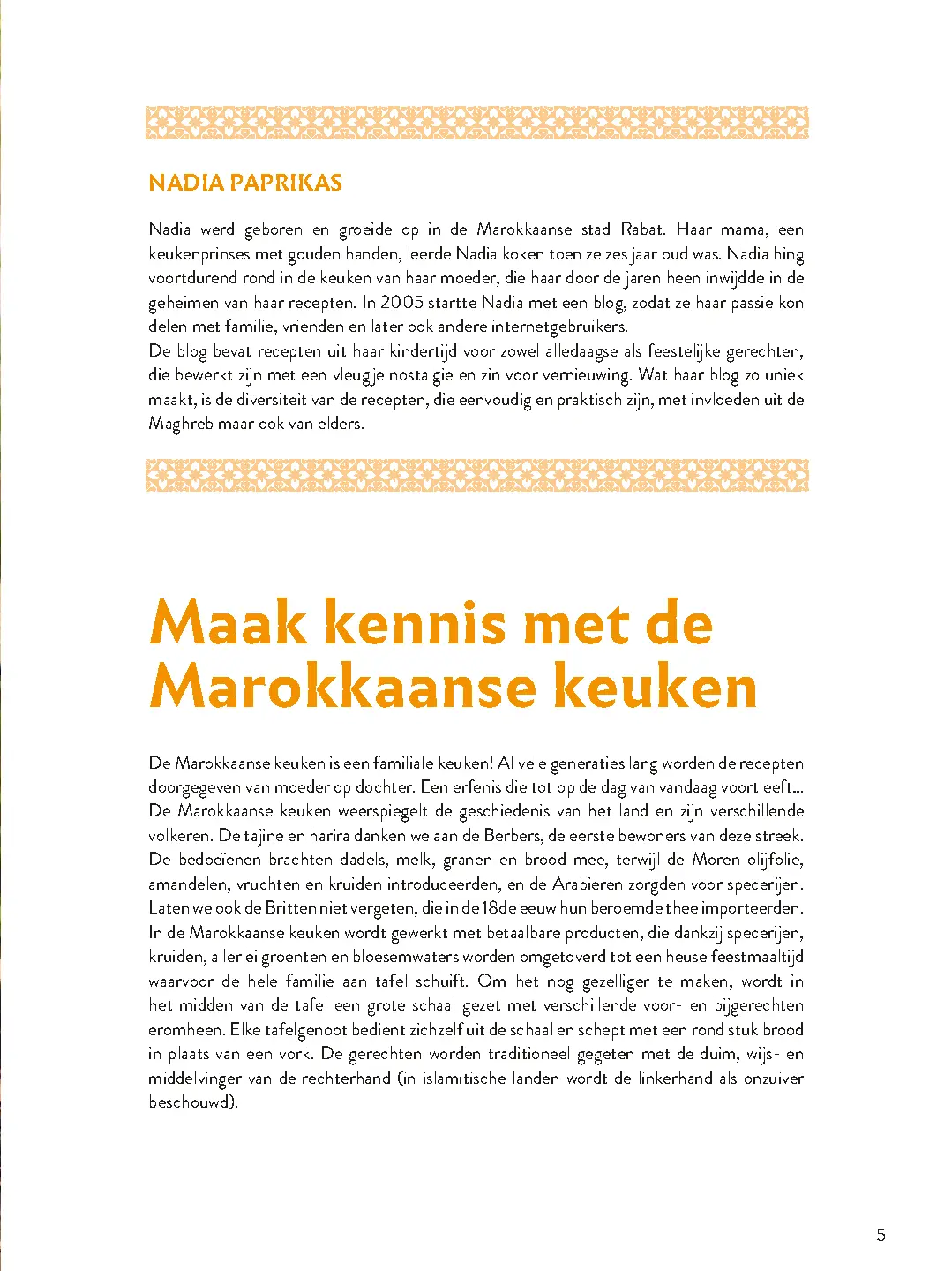 Voorbeeld pagina