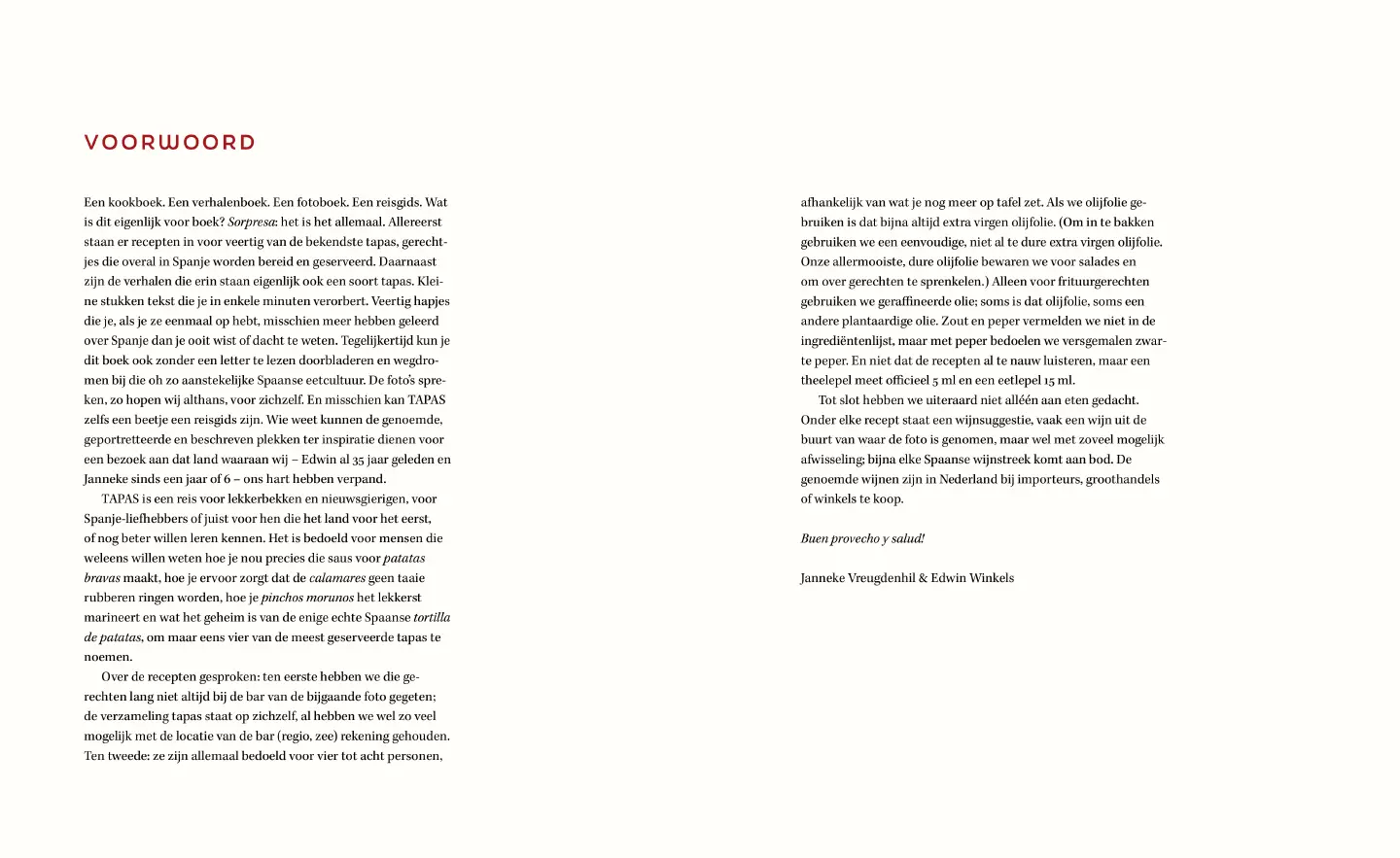 Voorbeeld pagina