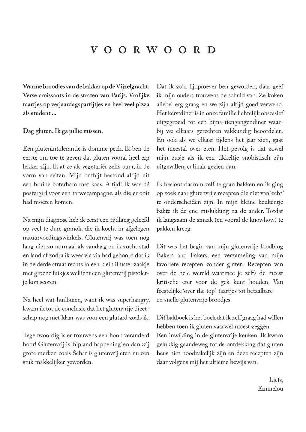 Voorbeeld pagina