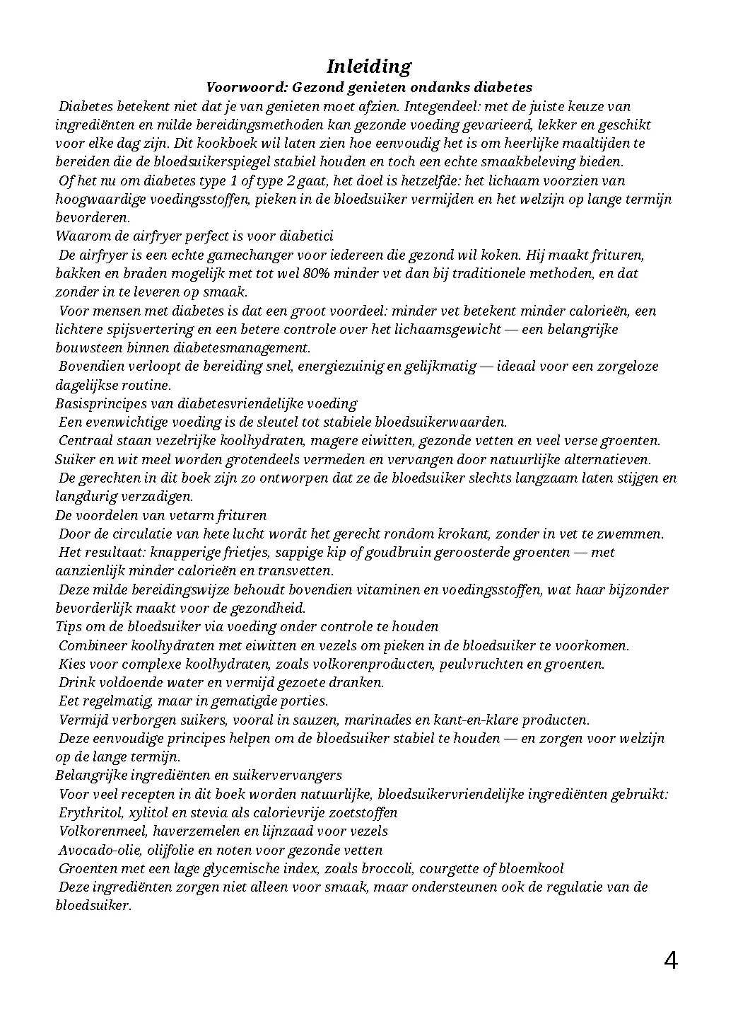 Voorbeeld pagina