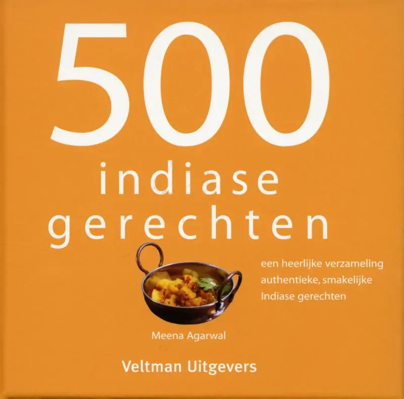 Cover van 500 indiase gerechten