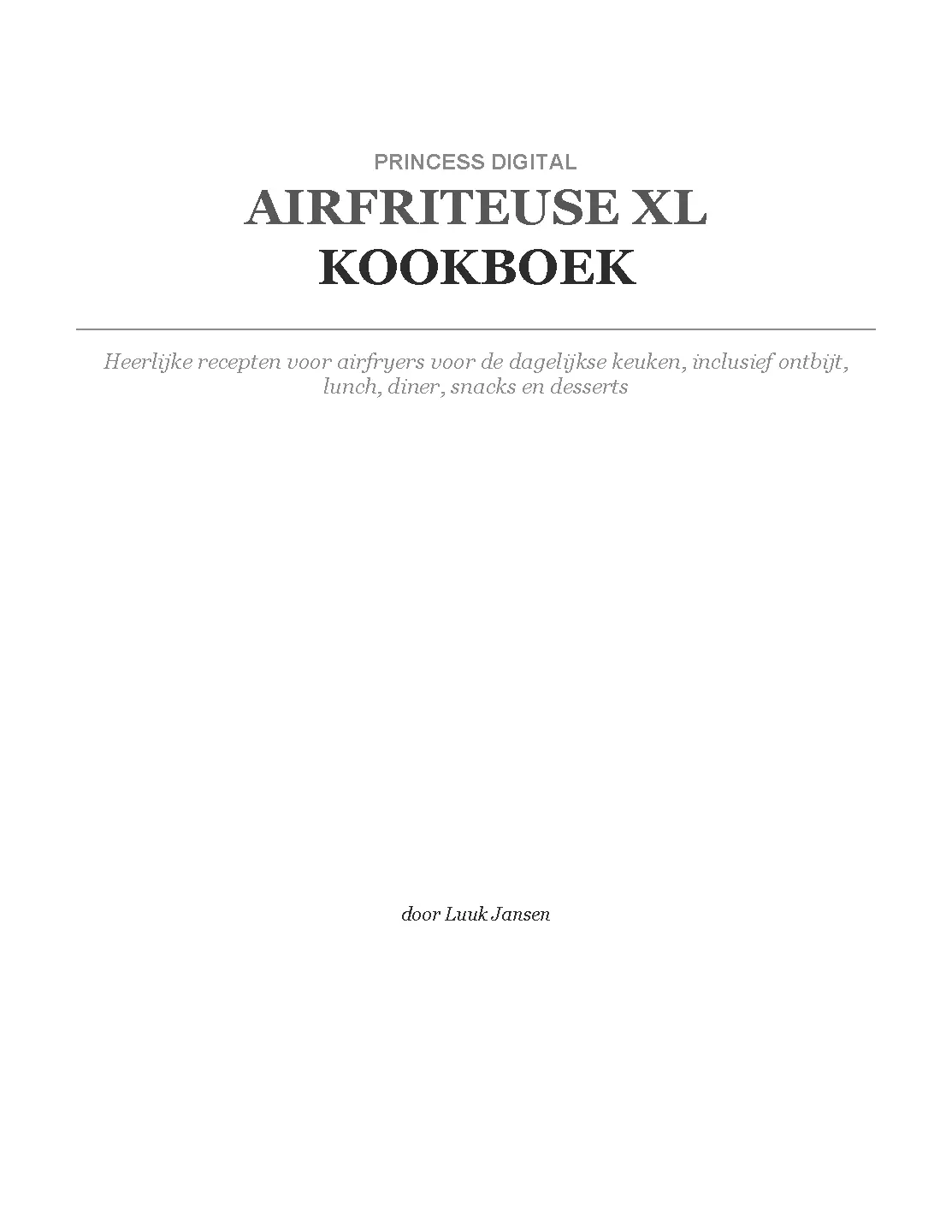 Voorbeeld pagina
