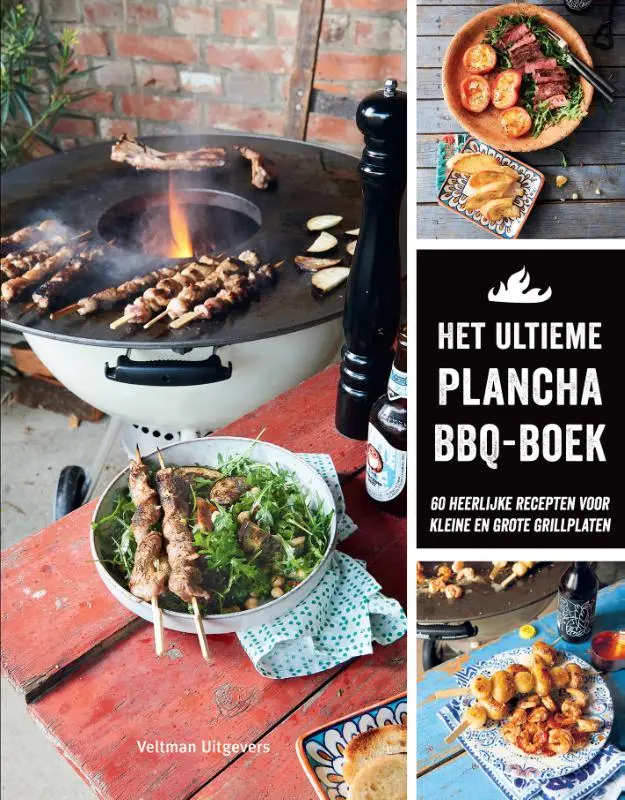 Cover van Het ultieme Plancha BBQ boek