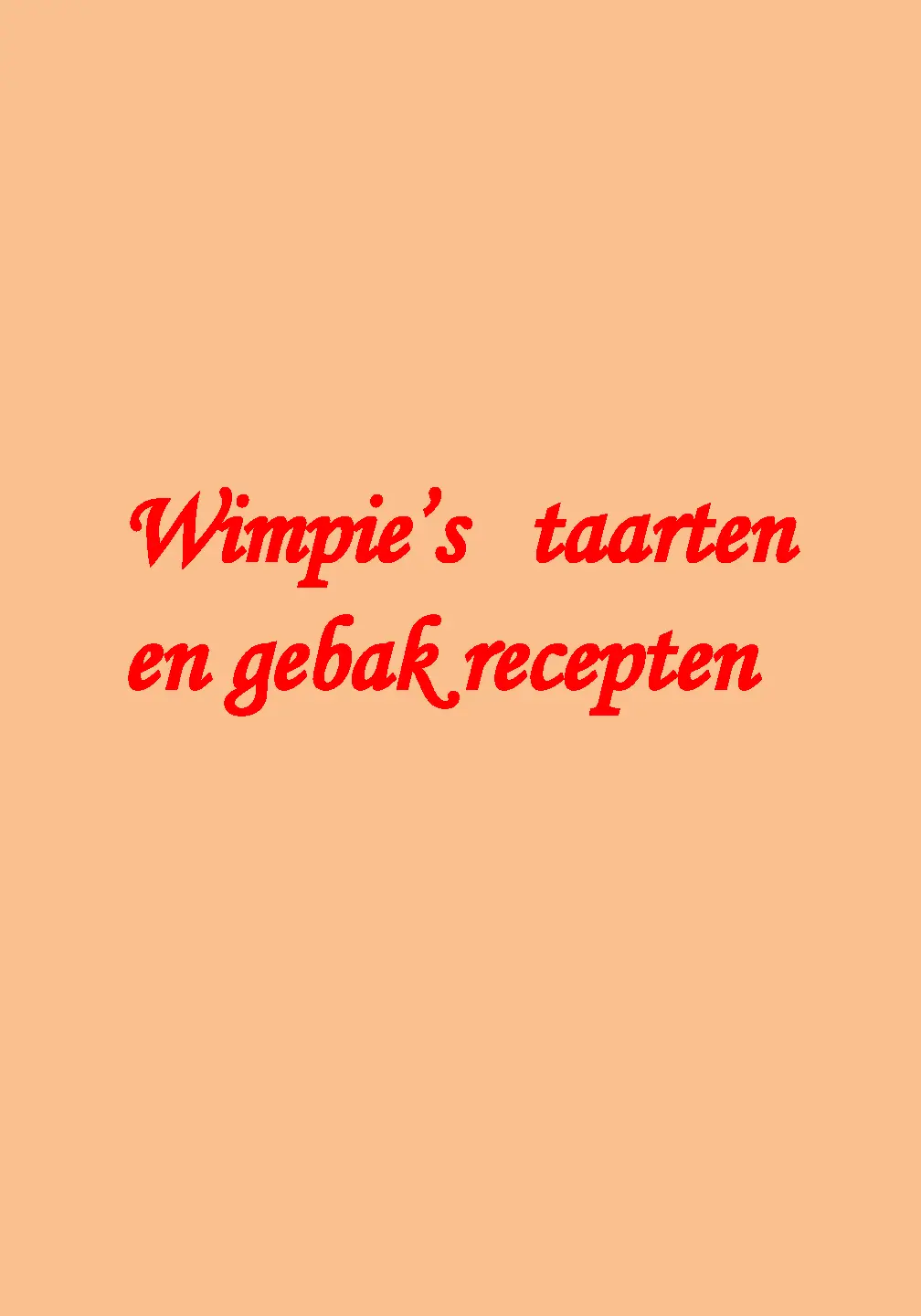 Voorbeeld pagina