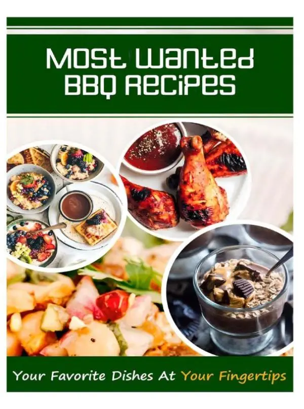 Cover van Most Wanted BBQ Recipes