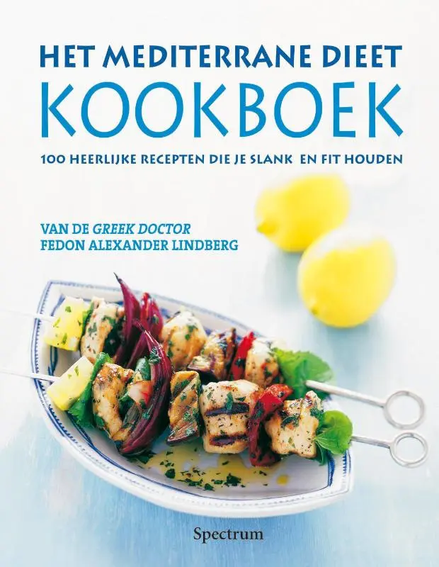 Cover van Het Mediterrane dieet kookboek