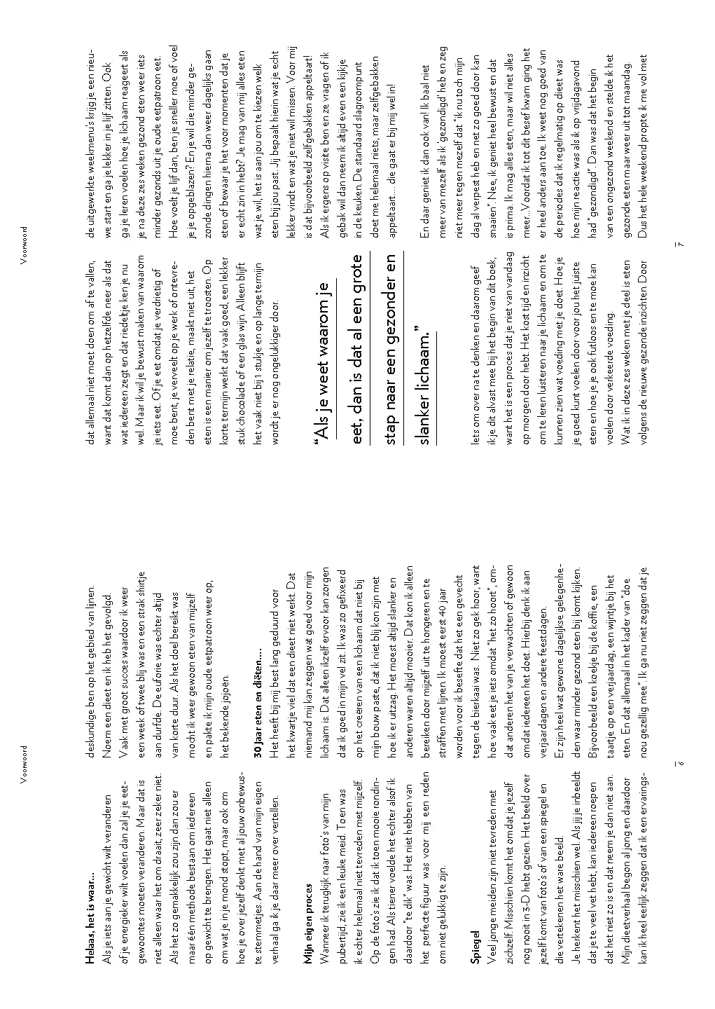 Voorbeeld pagina