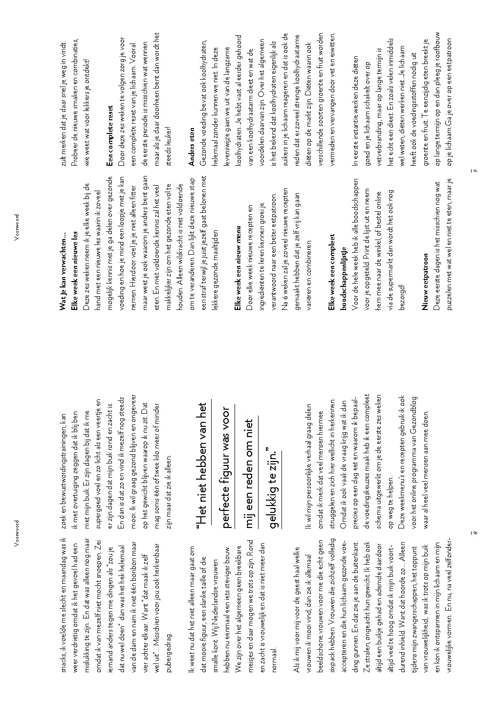 Voorbeeld pagina