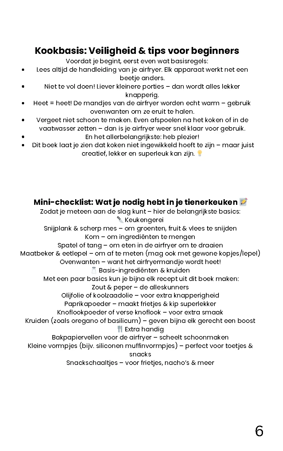 Voorbeeld pagina