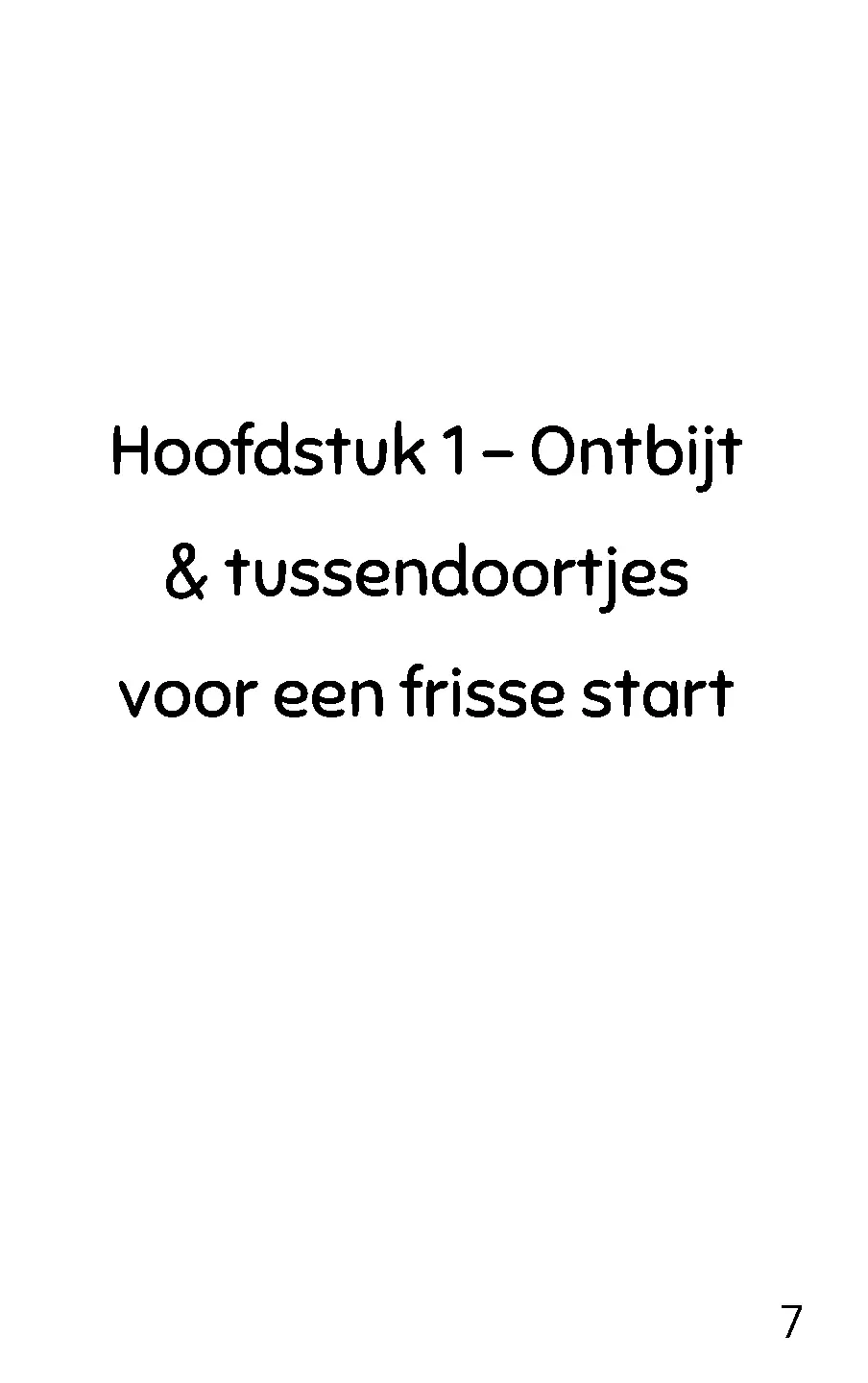 Voorbeeld pagina