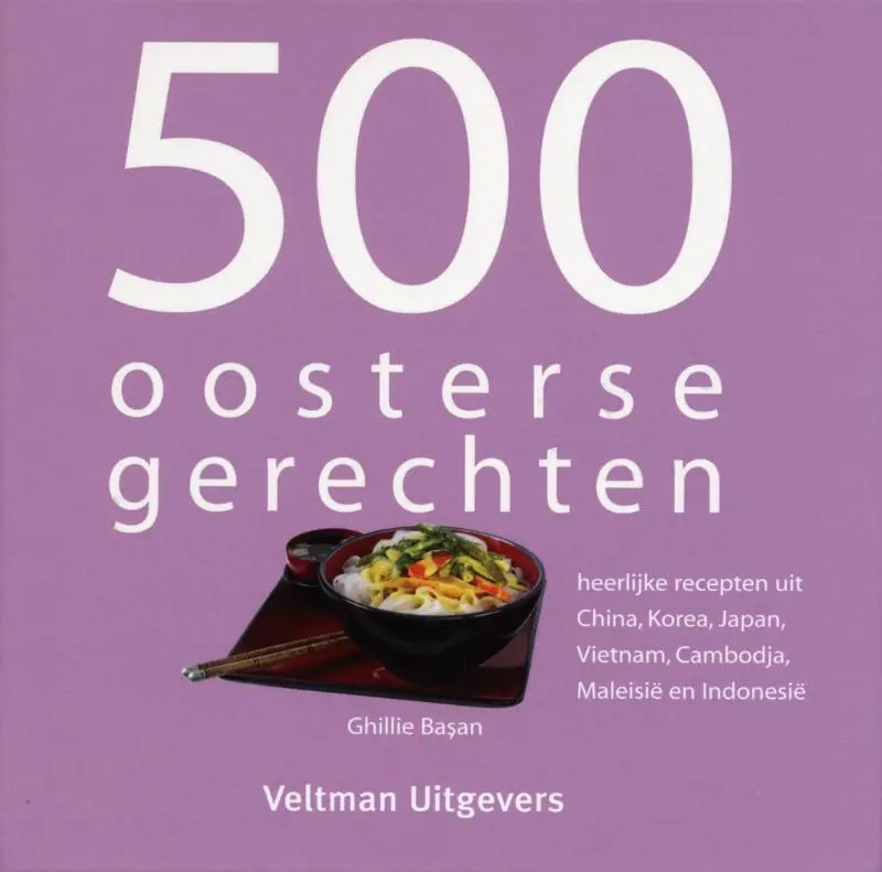 Cover van 500 oosterse gerechten