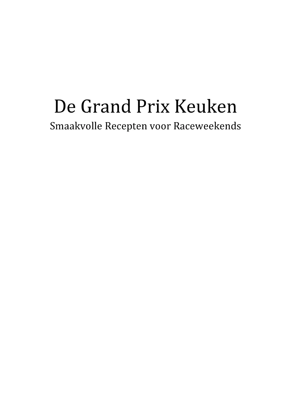 Voorbeeld pagina