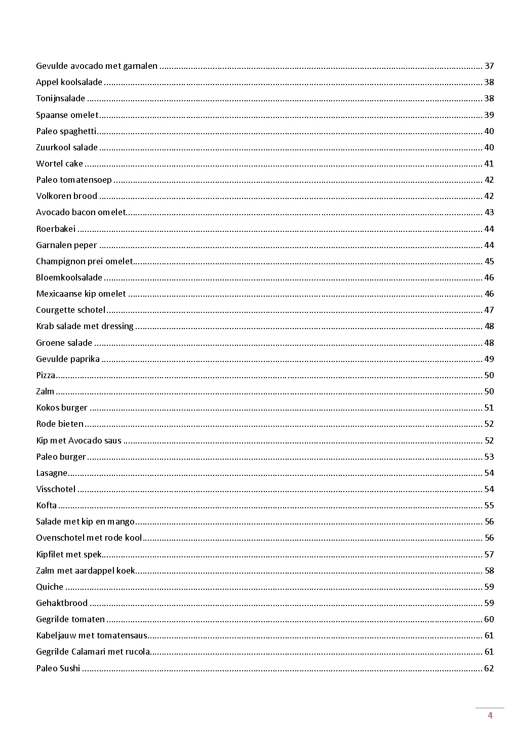 Voorbeeld pagina