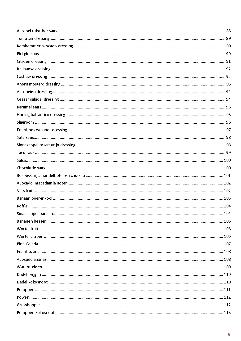 Voorbeeld pagina