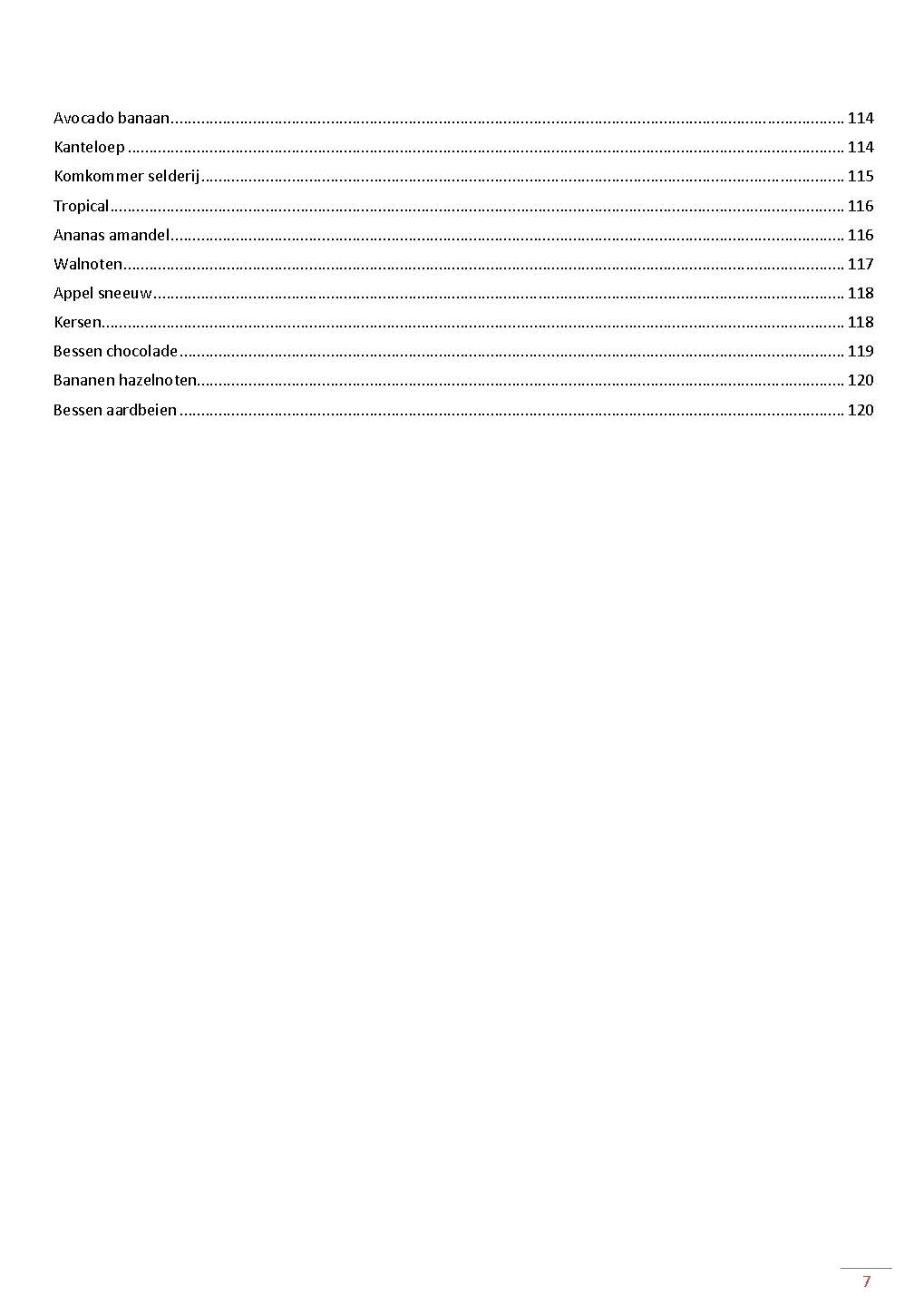 Voorbeeld pagina