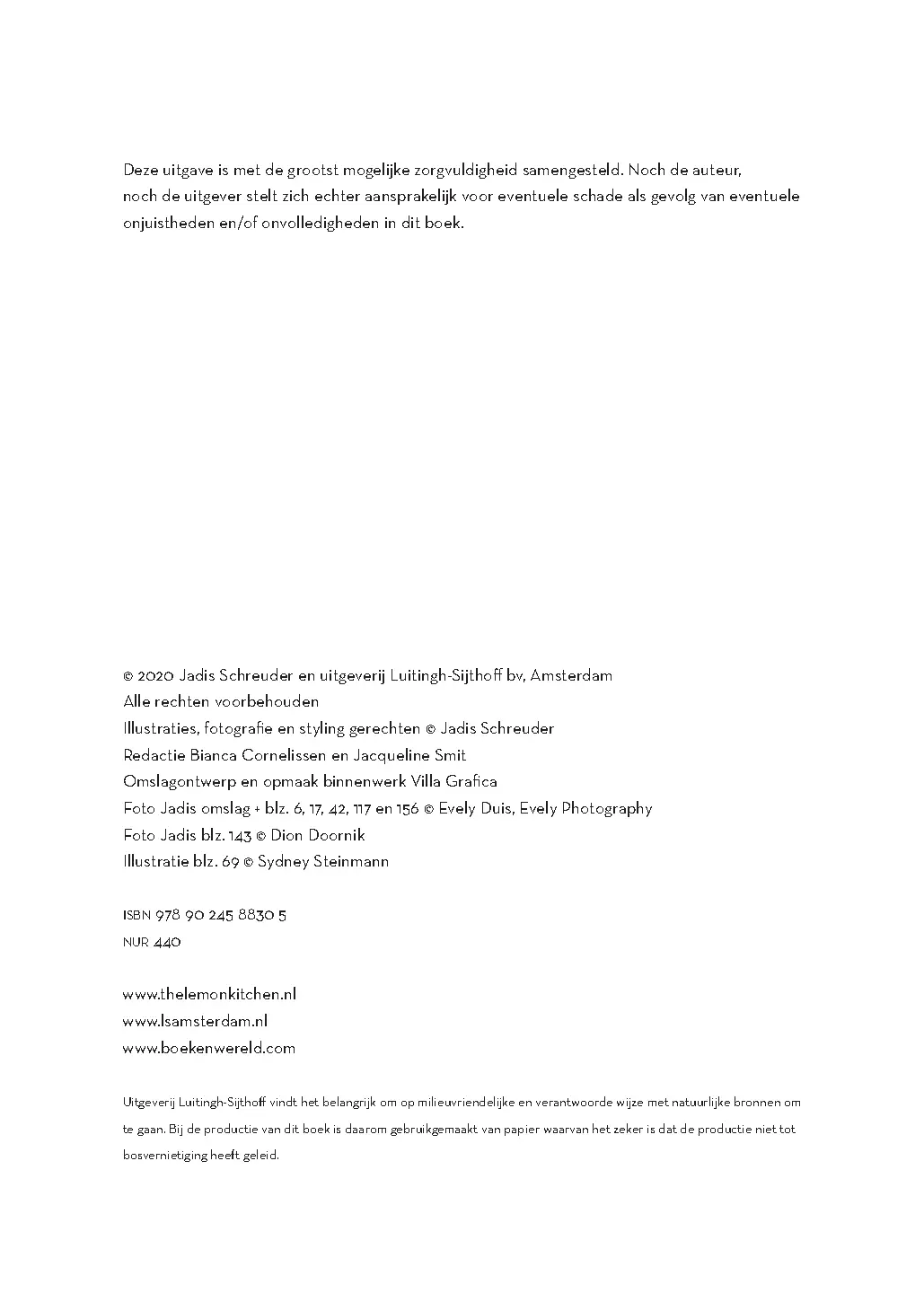 Voorbeeld pagina