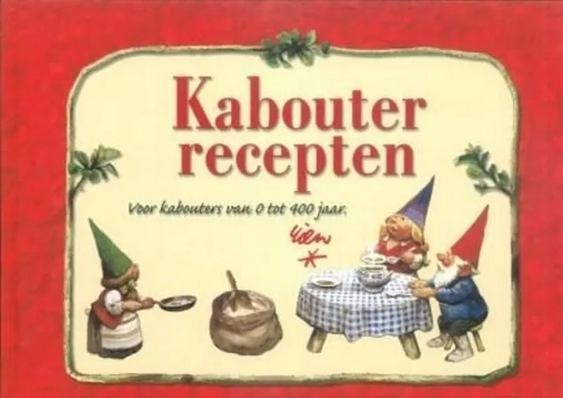 Cover van Kabouter receptenboek 5 exx