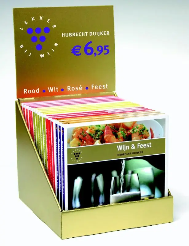 Cover van Display Lekker bij wijn!